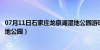 07月11日石家庄龙泉湖湿地公园游玩攻略（石家庄龙泉湖湿地公园）