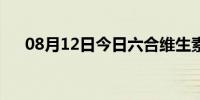 08月12日今日六合维生素丸（六合皇）