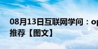 08月13日互联网学问：oppo最新翻盖手机推荐【图文】