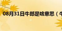 08月31日牛郎是啥意思（牛郎是什么意思）